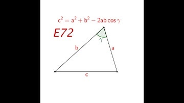Element 72. The Law of Cosines. Stewart