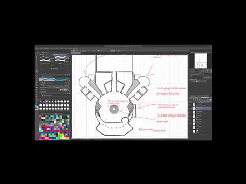 The Rosewood, Interlunar Airship Map 16x Time Lapse [Part1]
