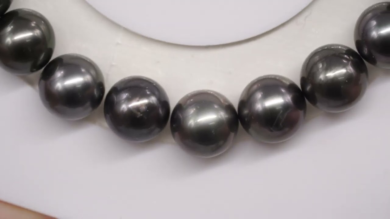 21pcs Dark Bracelet - Tahitian Pearl br812