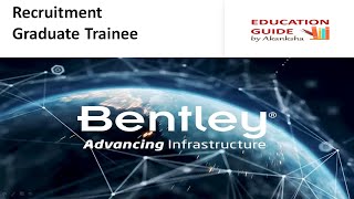 Bentley Systems Recruitment || Graduate Trainee || Any branch of Engineering, MCA, BSC in CSE,SE