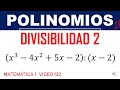 Polinomios 23 | Divisibilidad 2