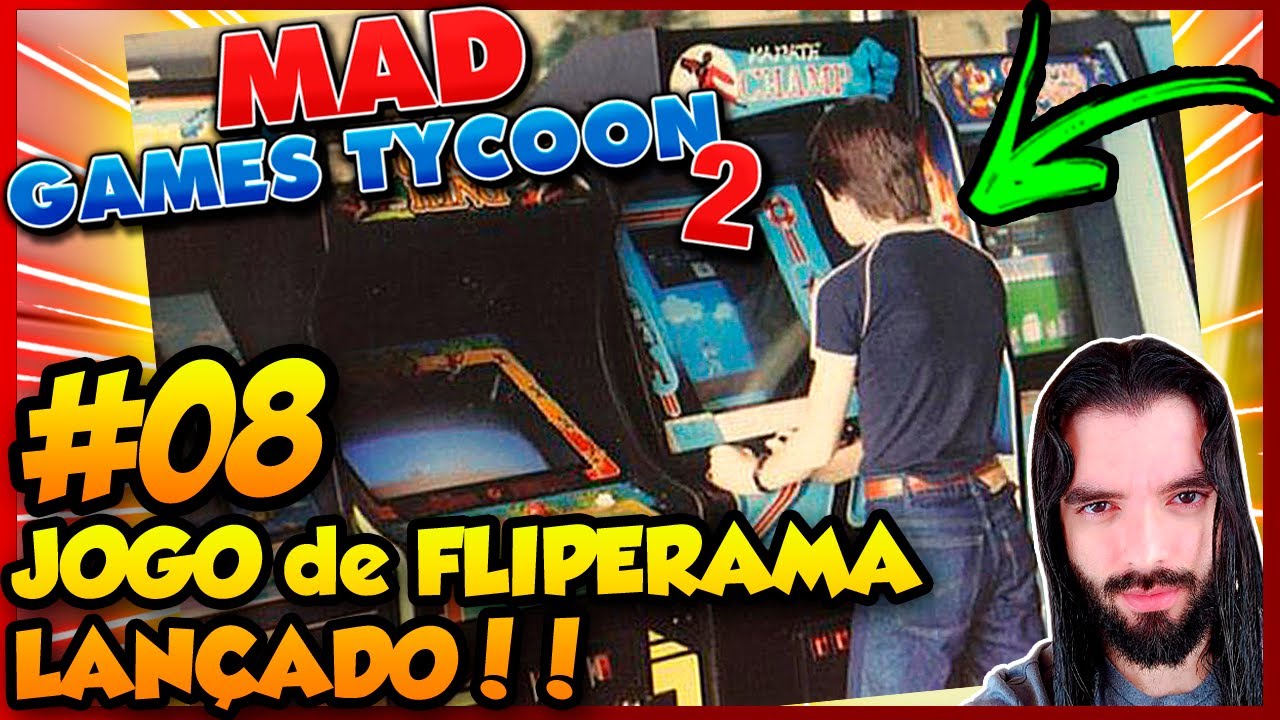 NOSSO PRIMEIRO JOGO É LANÇADO - MAD GAMES TYCOON 2 #2 - (Gameplay