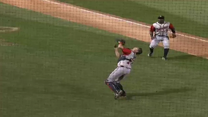 Schlehuber makes great catch for G-Braves