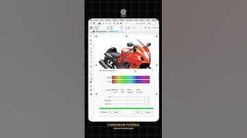 CorelDraw Tips | Use Adjust Hue/Saturation #coreldraw #design  #graphicdesigner #coreldrawtutorial