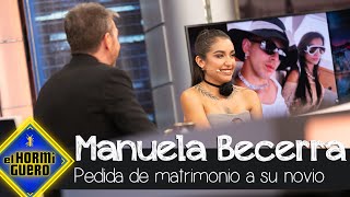 María Becerra cuenta cómo le pidió matrimonio a su novio - El Hormiguero