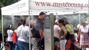 Rental Misting Tent For Outdoor Cooling