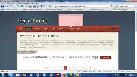 Wordpress Theme Installation with Elegant Themes