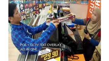 POS System with integrated CCTV and Backend playback