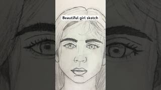 Girl Sketch Tutorial Step by Step✍️ #shorts #girlsketch #sketchtutorial #sketchart #PencilSketch