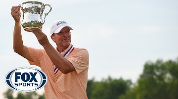 An emotional Steve Stricker talks about his dominant win | 2019 U.S. SENIOR OPEN
