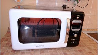 Видео Микроволновая печь Daewoo KOR-6LBRWB - обзор (автор: Обзоры товаров и не только)
