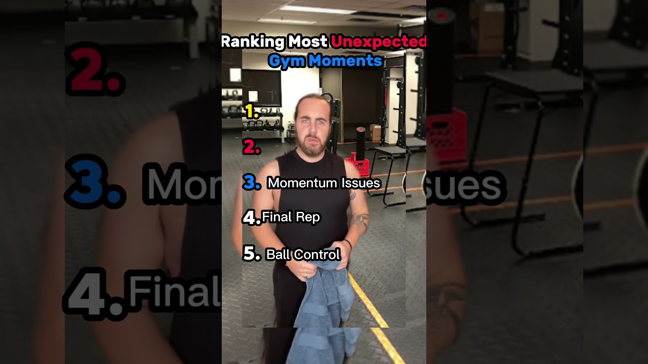 MUST WATCH - Ranking Most Unexpected Gym Moments