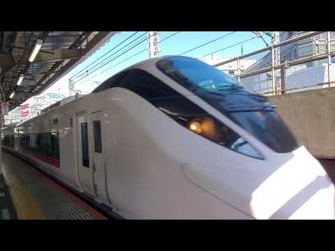 新橋駅12:17通過「E657系K17編成 特急ときわ70号 品川行き」