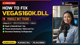 Fix Vegas Pro 16 DLL Error!