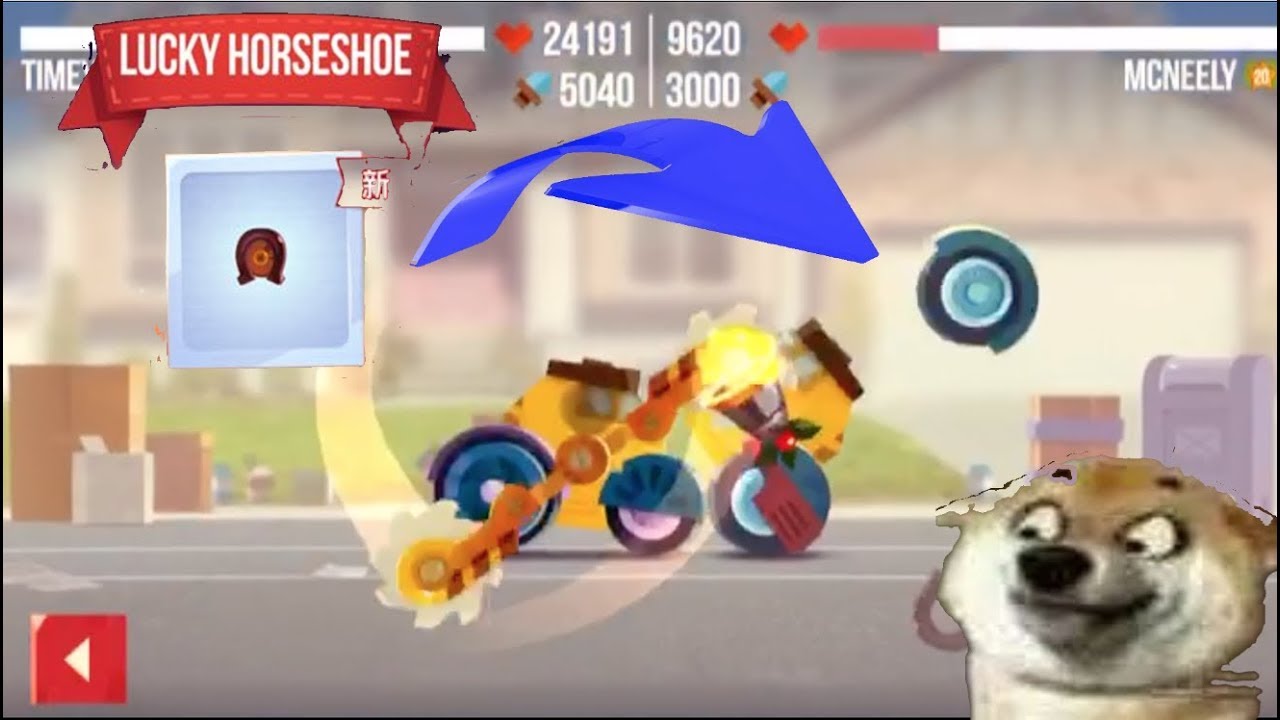 C.A.T.S NEW WEAPON LUCKY HORSESHOE | Crash Arena Turbo Stars