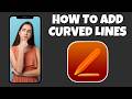 How To Add A Curved Line On Pages (iPhone) | Step By Step Guide - Pages Tutorial