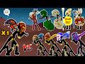 Giant Skins Lava Vs All Stick - Giant, Swordwrath, Spearton, Magikill, Archer In Stick War Legacy