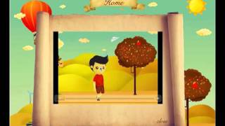 Flash Animation and Interactive Page