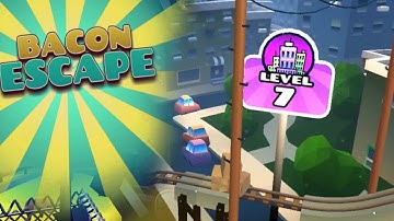 Bacon Escape LEVEL 7   Funny game for kids