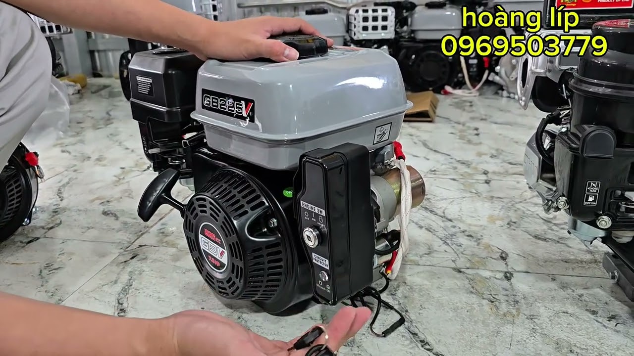 Máy nổ GB 7.8 hp giá rẻ,  động cơ xăng giá rẻ,  đầu nổ 0969503779 ngày 5/3/2026