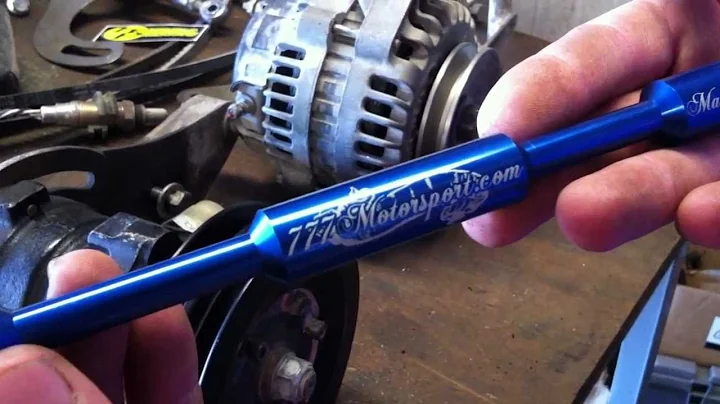 How to use the Three Sevens pulley alignment tool