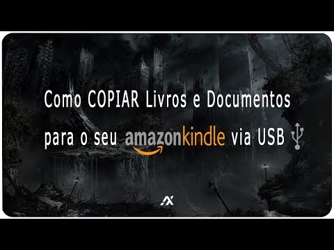 TUTORIAL | KINDLE: Como COPIAR Livros e Documentos para o nosso Dispositivo pelo PC (via USB)