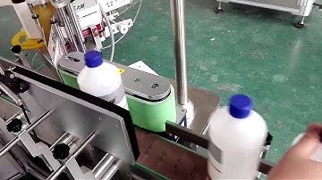 Micmachinery big round bottle transparent label labeling machine export to Netherlands