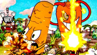Cuphead How To Beat The Root Pack Botanic Panic Ps5