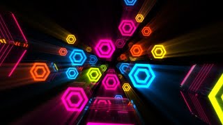 Hex Lights 4k vjloops | Motion Graphics loops