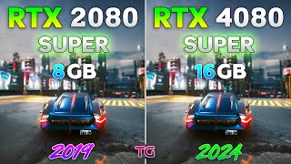 RTX 2080 SUPER vs RTX 4080 SUPER - 5 Years Difference