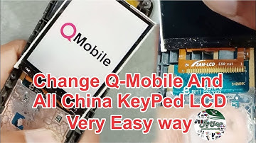 All China Mobile Display White Problem Solution - Qmobile Display Problem