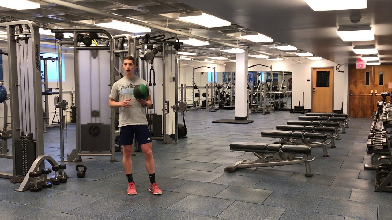 Split Squat w/ Rotation - YouTube