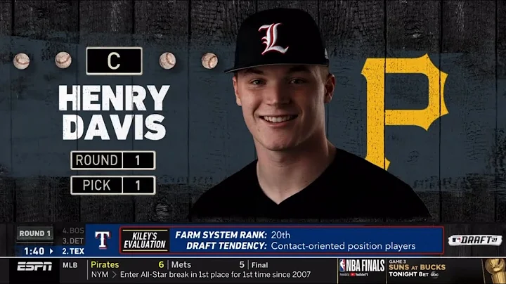 Pittsburgh Pirates select Henry Davis from Louisvi...