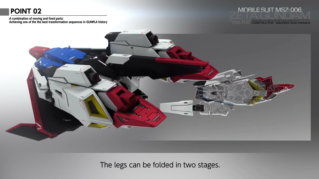 ロボット MG ZETA GUNDAM \"Ver.Ka\" MG Zeta Gundam Ver.Ka - 1/100 Scale Model Kit – Hobby Gundam USA