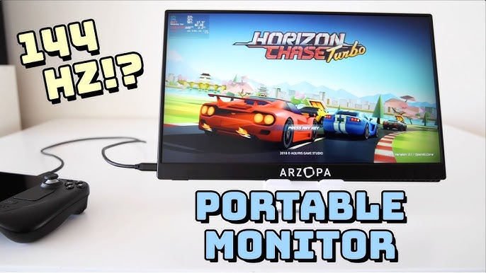 Moniteur portable Arzopa G1 GAME 15,6 pouces 144Hz 