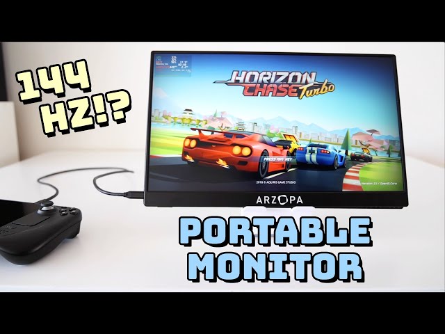 G1 Game 15.6» 144Hz Monitor Portable – Arzopa