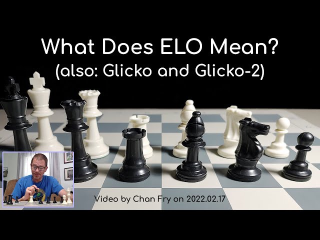 What is the meaning of ELO in chess (have read the basics in Wiki)? Why not  we have basic score points like numbers or grades? - Quora