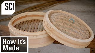 How Bamboo Steamer Baskets Are Made | How It's Made