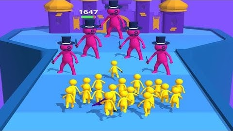 Join Clash 3D - Part 19 (Ios,Android)-New Lvl 139-143 - Gameplay best all levels--#MHMOBA