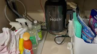 Moen GXS75C Host Series Review, Quiet and small garbage disposal! Works great!