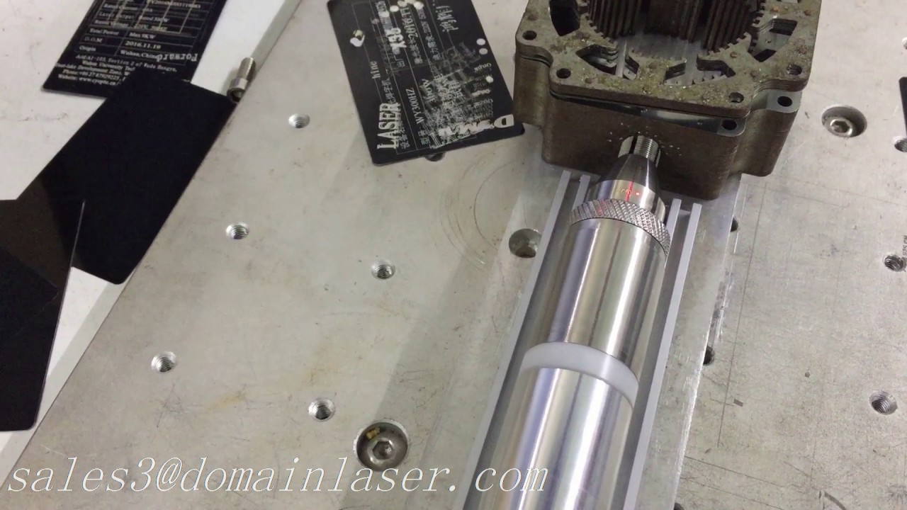 laser 20W fiber laser marking machine price for metal / glass / plastic / iphone 6s 7s metal