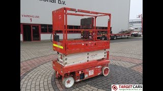 776532 SNORKEL S1930 ELECTRIC SCISSOR WORK LIFT 780CM 04/07 312HRS