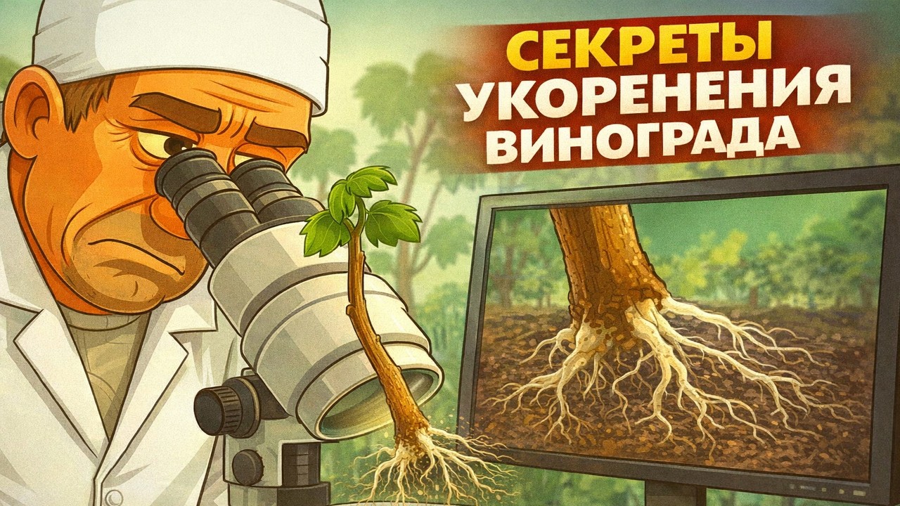 🍇 Вот почему ваши черенки винограда не укореняются. Как и где происходит укоренение. Мои наблюдения.