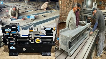 Amazing Manufacturing Process of Lathe Machine || How Lathe Machine Are Made in Factory 