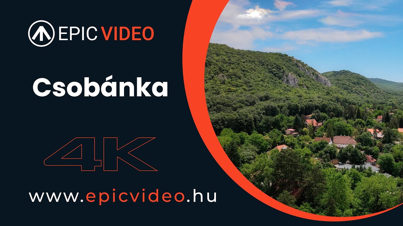 Ingatlan Videó (4k) - Csobánka - Ház a hegyek közöt!