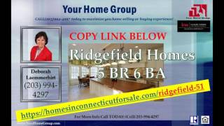 Ridgefield CT 5 BR 6 BA Homes with Pool for Sale