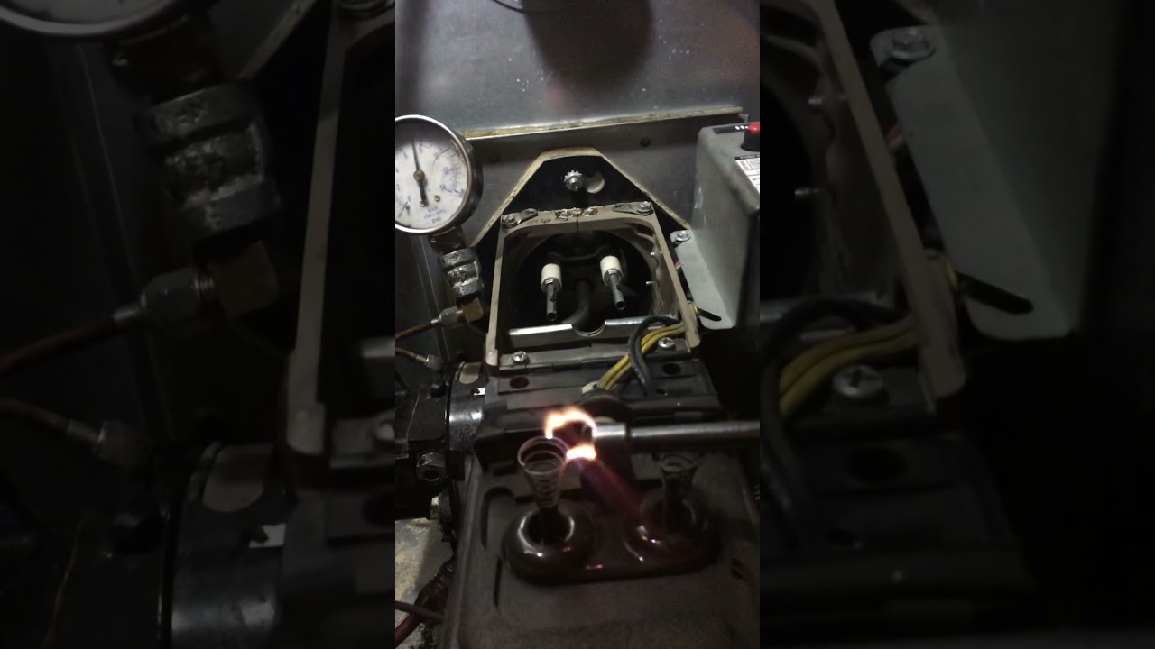 Oil furnace ignition test