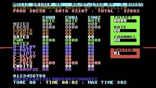 Software Creations music driver development on Commodore 64 screenshot 3