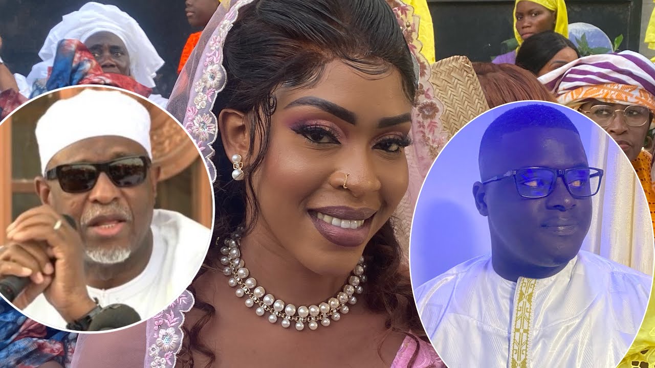 Regardez le grand mariage très classe de fille de mbackiyou faye et de ...