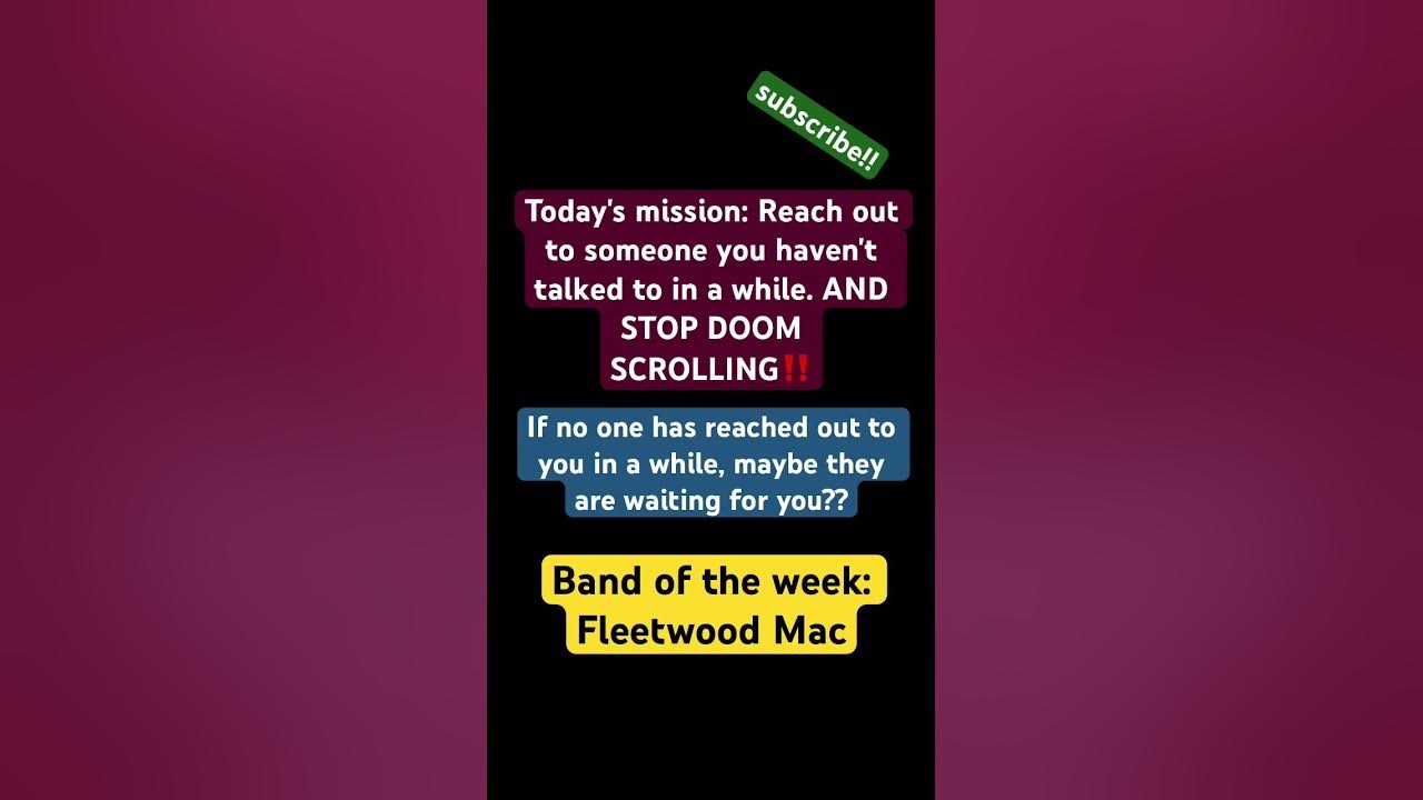 Cant stop wont stop (the scroll) #fleetwoodmac #music